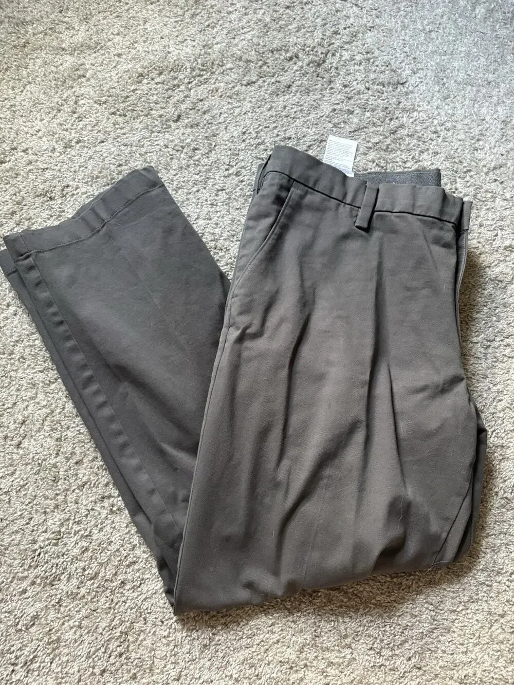 Men’s Dockers Dark Grey Dress Pants Size 40 X 30